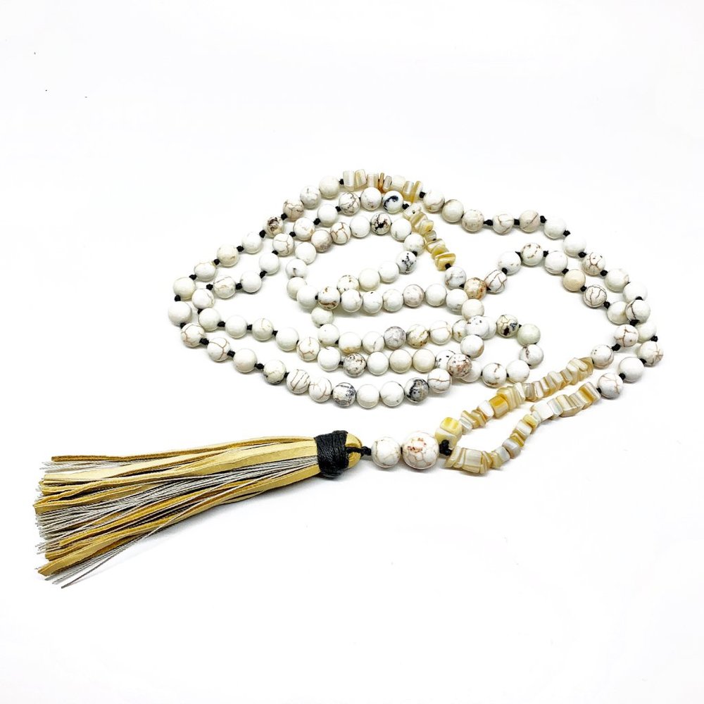New - Gemstone Mala Necklace